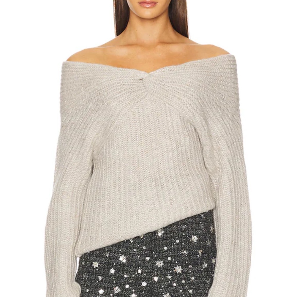 Franisbel Sweater
ASTR the Label Off-Shoulder Knit Sweater